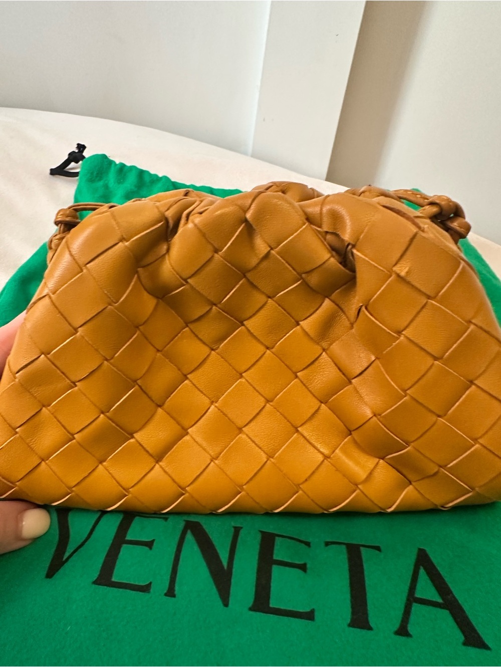 Bottega Veneta Intrecciato Mini Pouch Clutch